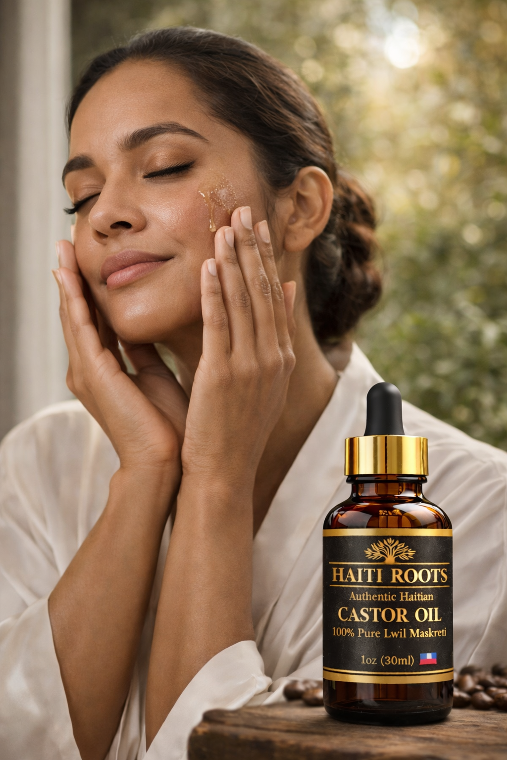 Haiti Roots Castor Oil / Lwil Maskreti (1oz)